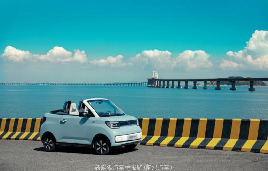 「2022五菱宏光mini ev敞篷版多少钱」官方定价9.99万