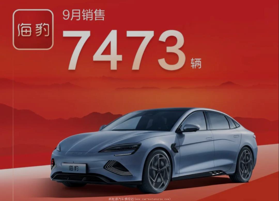 022年9月比亚迪汽车销量排行榜(汉EV汉族系列销量13230辆)'