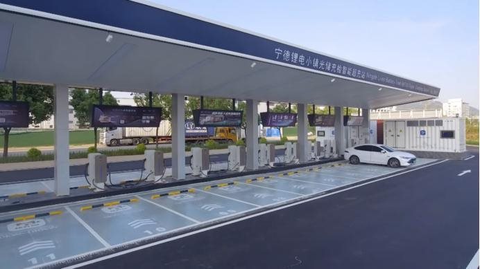 全国首台光储充检智能超充站在福建投用