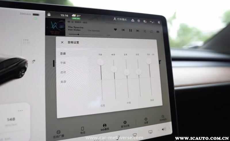 特斯拉沉浸式音效怎么设置，特斯拉5段均衡器最佳参数图