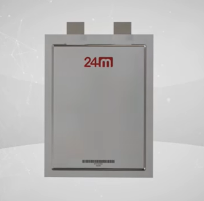 24M Technologies简化锂离子电池生产流程 可节约成本约40%