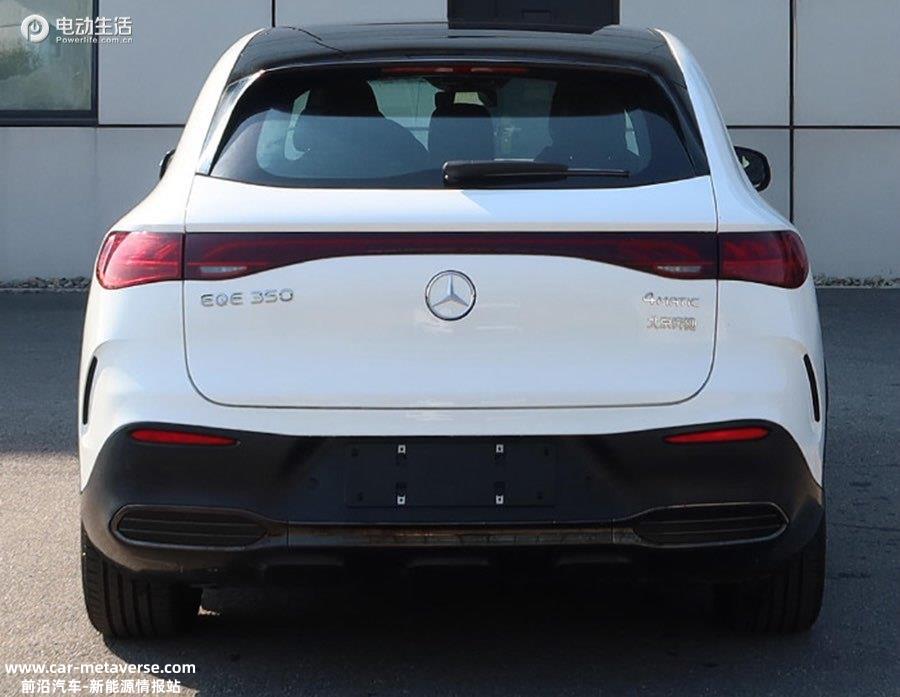 北京奔驰EQE SUV 350申报图曝光 搭四驱系统