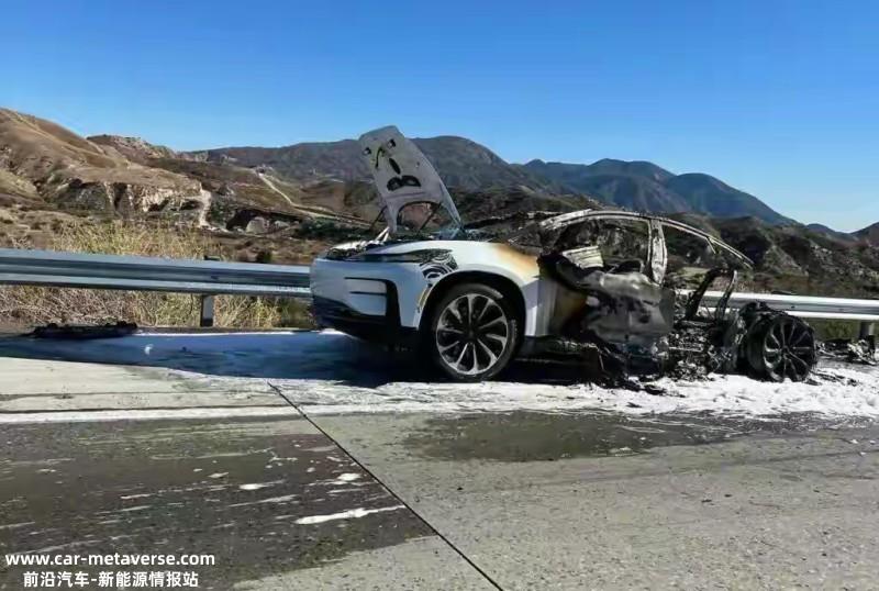 由所携带测试设备导致 法拉第未来回应FF 91测试车起火