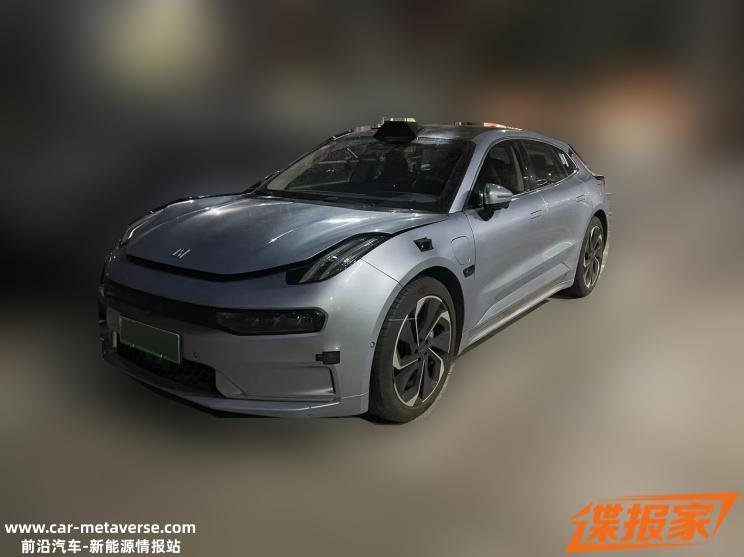 激光雷达套件 疑似ZEEKR 001测试谍照