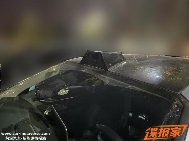 激光雷达套件 疑似ZEEKR 001测试谍照