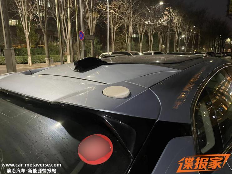 激光雷达套件 疑似ZEEKR 001测试谍照