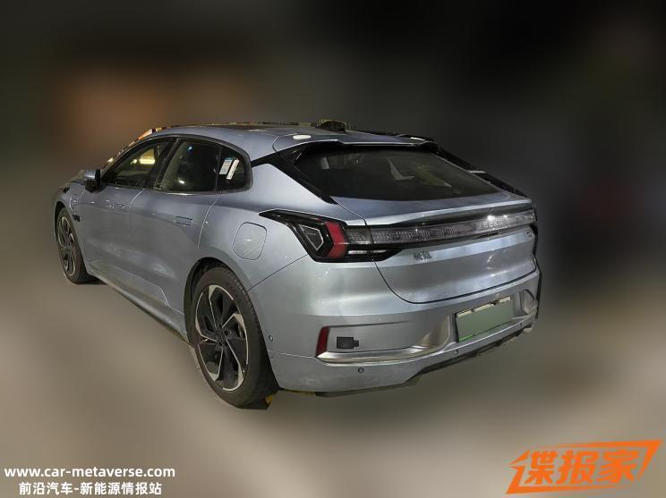 激光雷达套件 疑似ZEEKR 001测试谍照