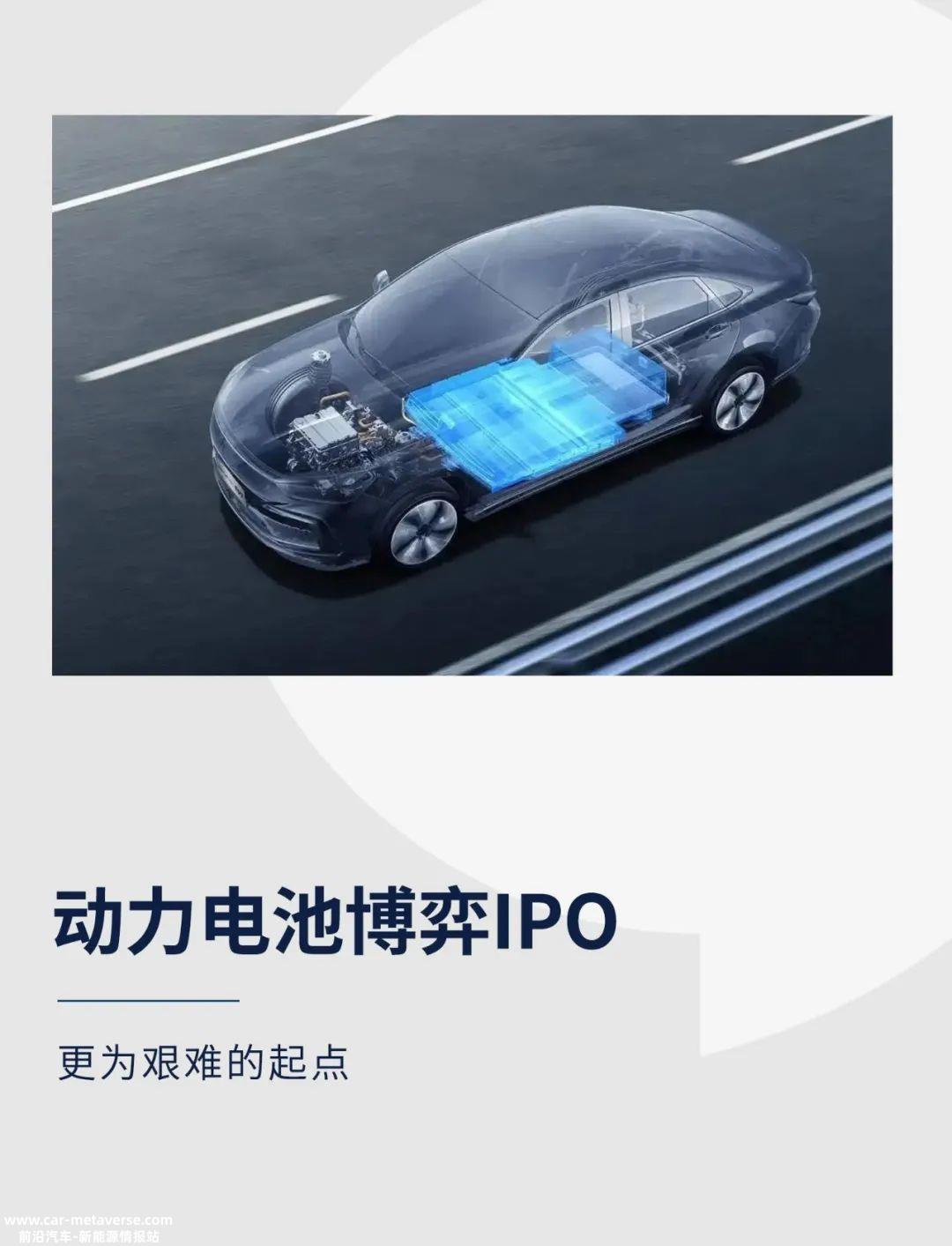 哪些动力电池企业IPO了(蜂巢能源开启IPO之路)