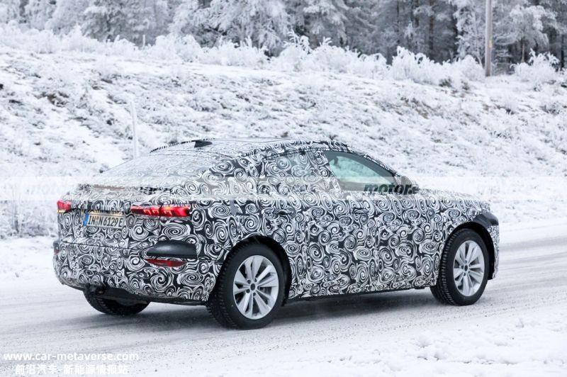 奥迪Q6 e-tron Sportback最新谍照 有望于2023年正式亮相