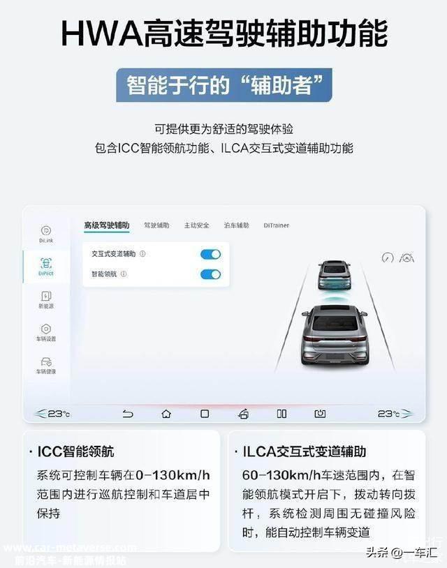 2022款比亚迪汉DM驾驶辅助详解，面临造车新势力更有底气
