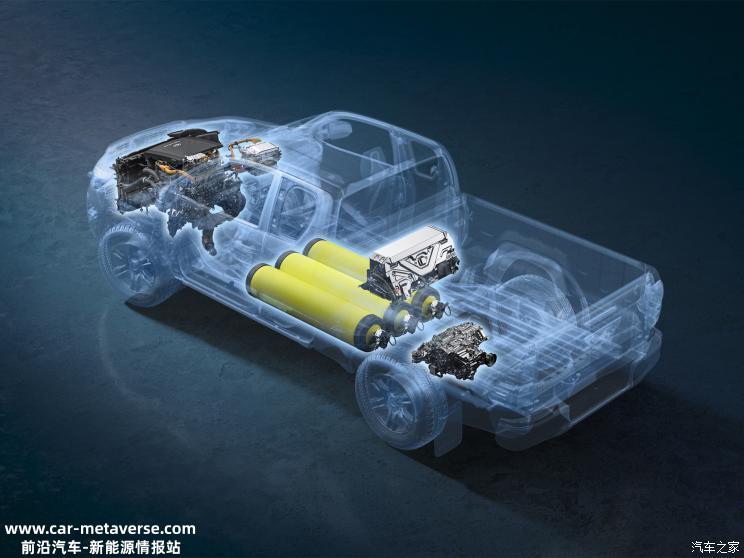 与Mirai同技术 丰田Hilux H2官图发布