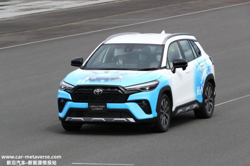 丰田Corolla Cross H2氢燃料概念车官图发布