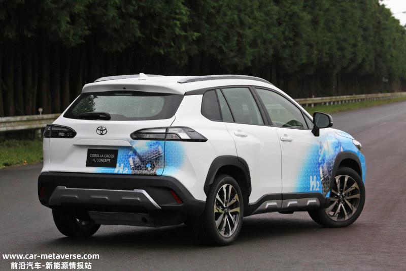 丰田Corolla Cross H2氢燃料概念车官图发布