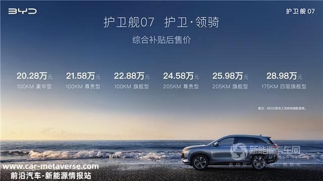 全能科技为生活加温！比亚迪护卫舰07如何做到同级“领骑”？
