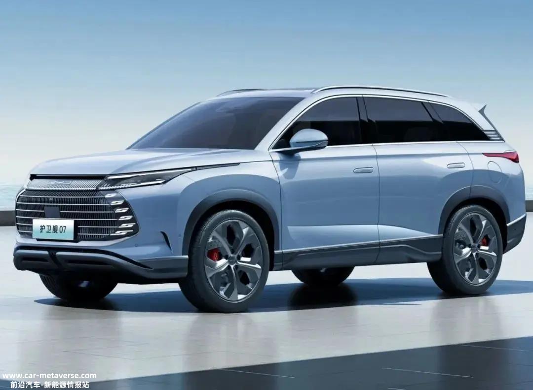 BYD护卫舰07配备了新的 DiLink 配备多达12个扬声器