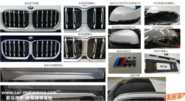023款全新一代宝马X1申报图曝光(新车将推出20Li和25Li车型)'