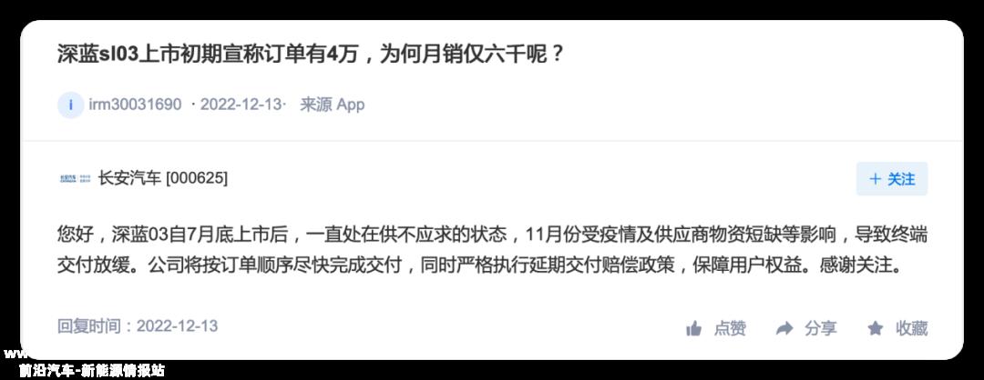 022年是长安汽车新能源转型的关键'