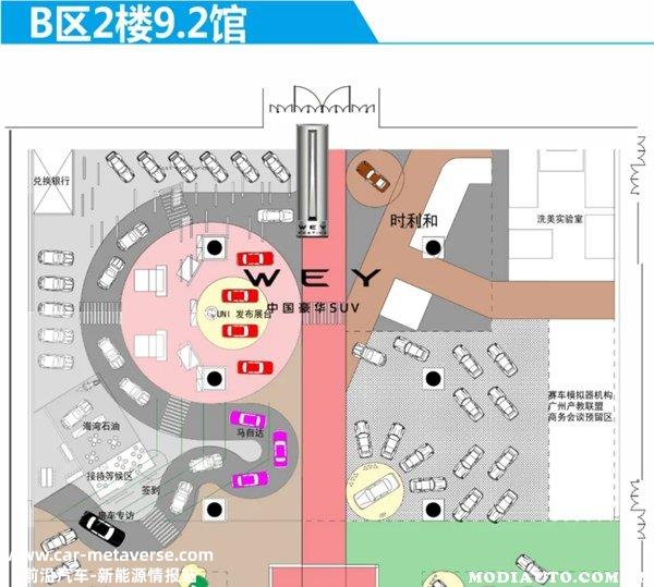 022广州车展参展攻略，2022广州国际车展展位图"