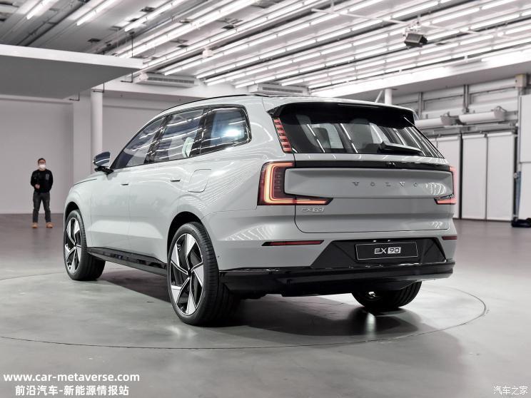 或推双排5座 沃尔沃EX90最新消息曝光