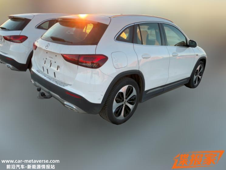 或搭1.3T混动系统 奔驰GLA插混车型曝光
