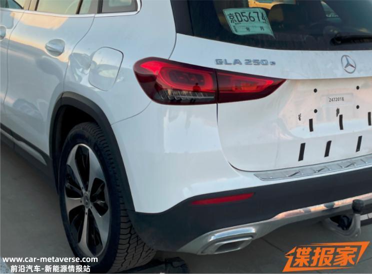 或搭1.3T混动系统 奔驰GLA插混车型曝光