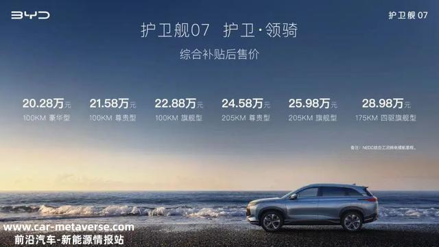 比亚迪护卫舰07和唐DM该怎么选？为什么比亚迪要出双车战略？