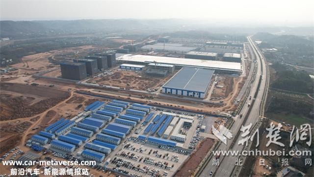 宜昌楚能新能源锂电池产业园项目一期主体结构正式封顶