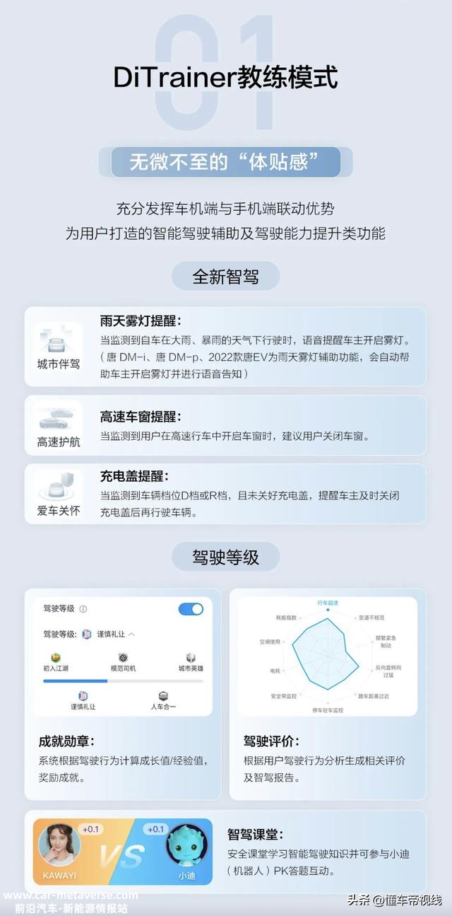 新车 | 比亚迪唐OTA升级，新增教练模式，部分车型支持华为HiCar