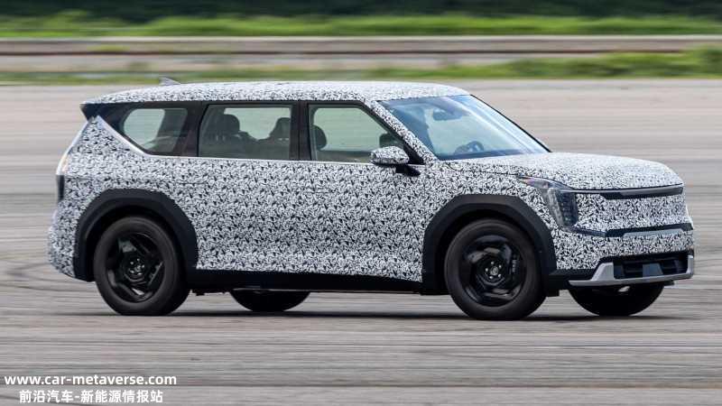 起亚EV9最新预告图 或将于本月中旬亮相/定位纯电SUV