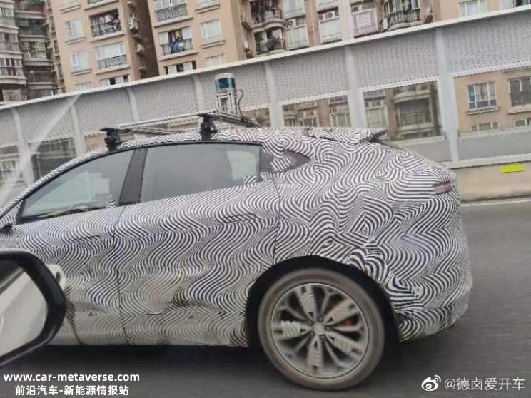 溜背设计吸睛 疑似小鹏G7测试谍照曝光