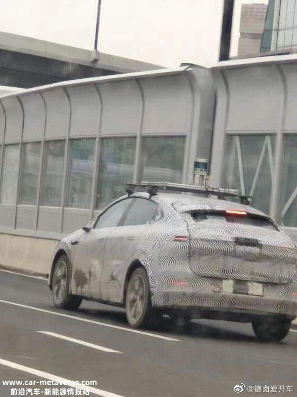 溜背设计吸睛 疑似小鹏G7测试谍照曝光