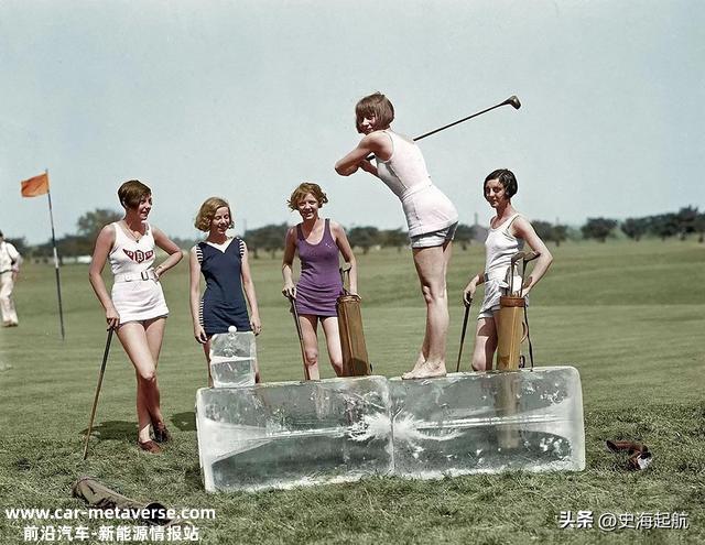15张珍贵老照片，70年月的汽车充电桩，1948年的美国已经十分先进