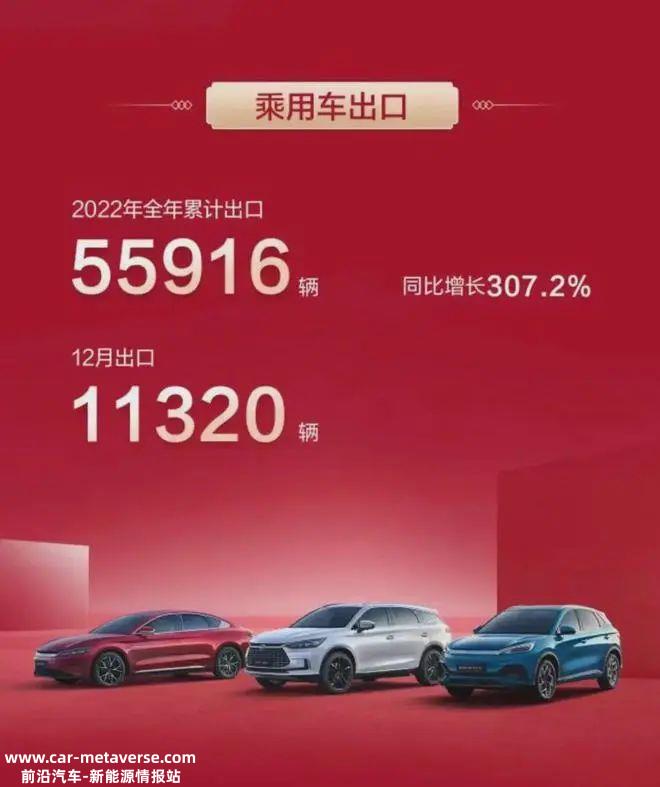 022年,哪些新能源汽车公司对销售做出最大贡献?'