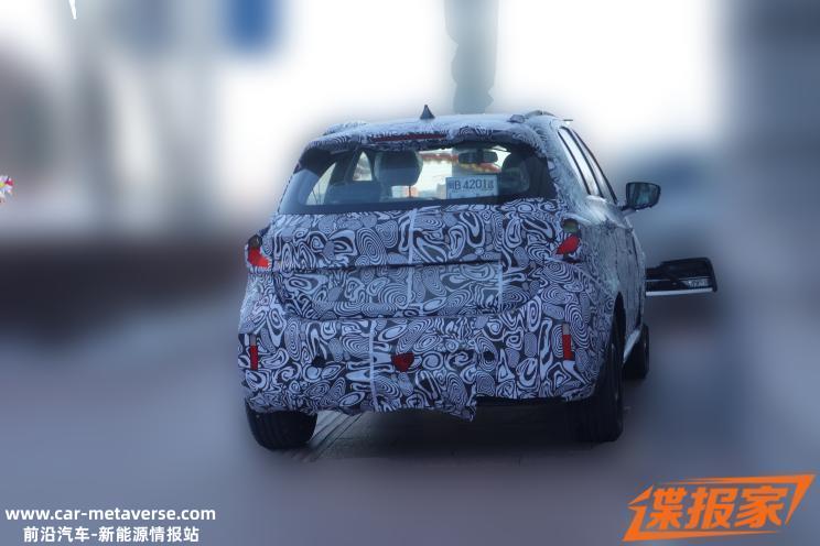 定位小型纯电动SUV 云度K3谍照曝光