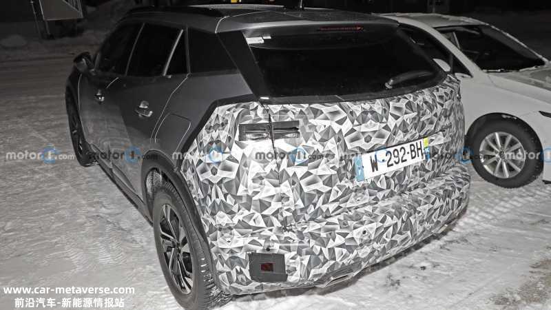 新款标致2008路试谍照曝光 增48V轻混系统
