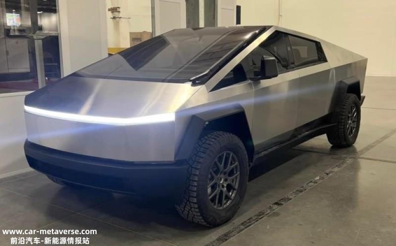 Cybertruck最新测试车曝光 马斯克：外后视镜可以拆除