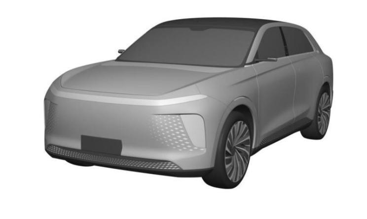 或为中大型纯电动SUV 奇瑞E0Y专利图