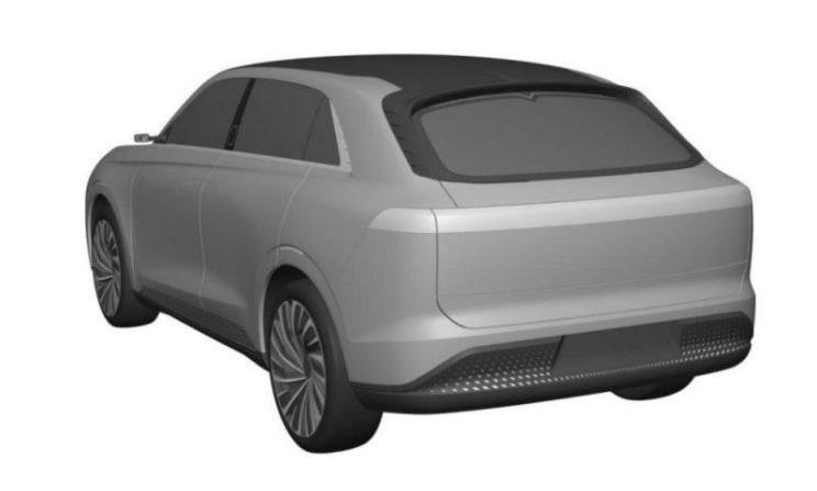 或为中大型纯电动SUV 奇瑞E0Y专利图