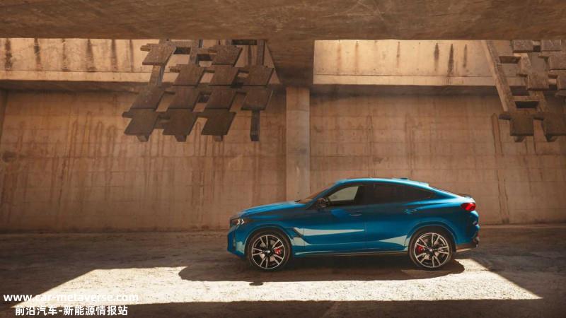 升级全新曲面双联屏 新款BMW X6官图发布