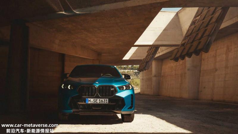 升级全新曲面双联屏 新款BMW X6官图发布