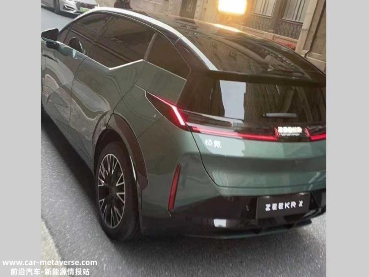 精致小钢炮 极氪ZEEKR X实车图曝光