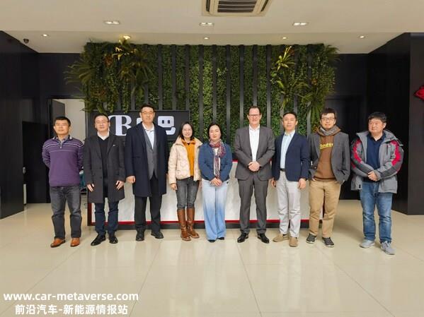 大众汽车（中国）穆拓睿一行考察奥动新能源