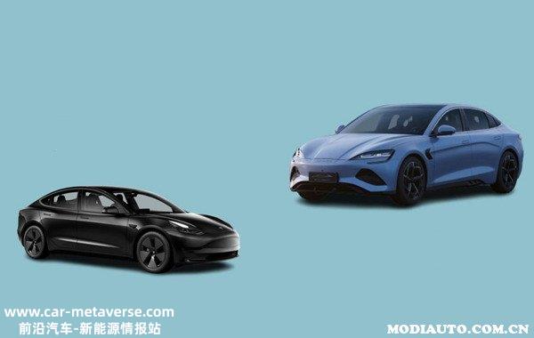 比亚迪海豹和特斯拉Model 3怎么选？海豹比Model 3差在哪