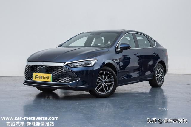 新车 | 售9.98万起 新增墨玉蓝车色 比亚迪秦PLUS DM-i 2023 冠军版上市