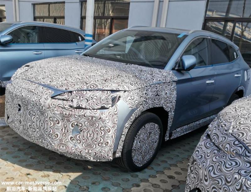 疑似比亚迪海狮路试谍照曝光 定位纯电中型SUV