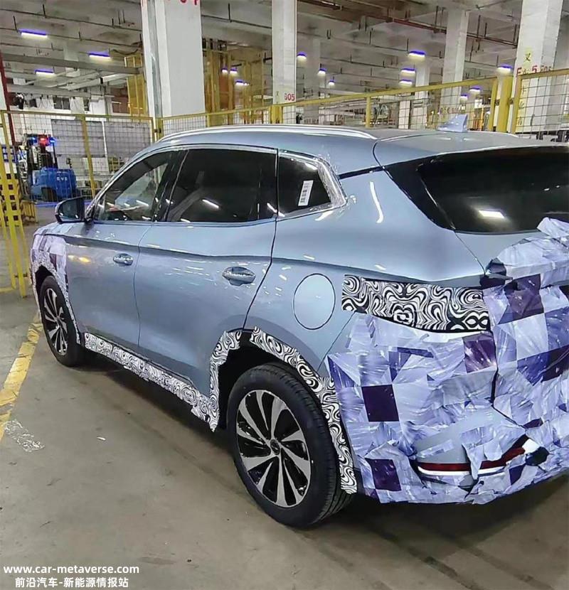 疑似比亚迪海狮路试谍照曝光 定位纯电中型SUV