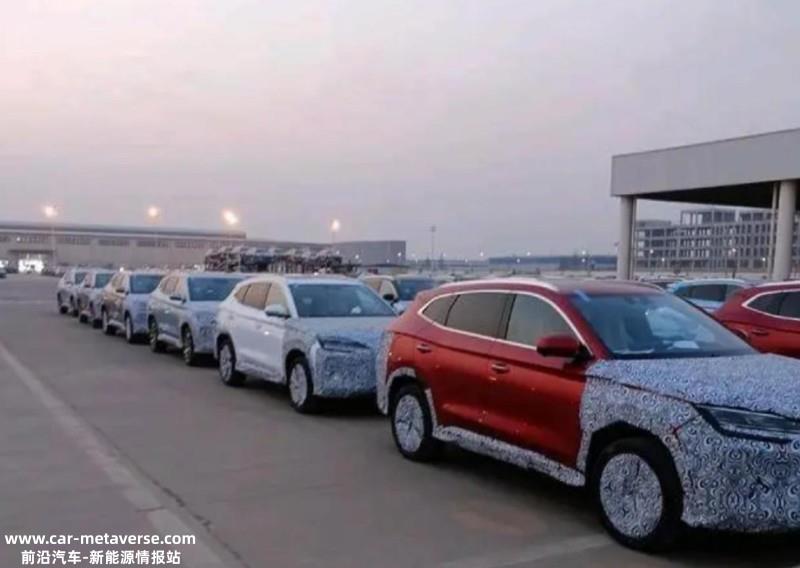 疑似比亚迪海狮路试谍照曝光 定位纯电中型SUV
