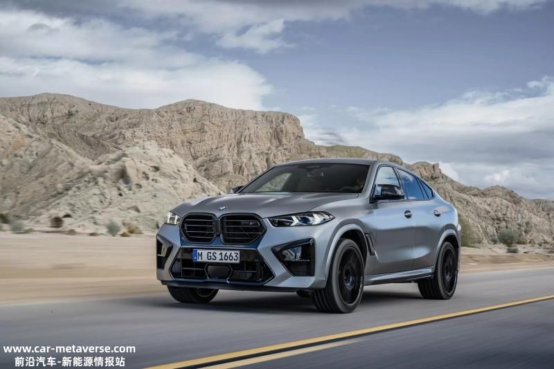 引入48V轻混系统 新款BMW X5 M/X6 M官图发布