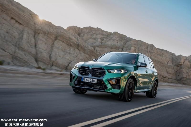 引入48V轻混系统 新款BMW X5 M/X6 M官图发布