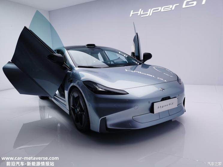 科技极简风 埃安AION Hyper GT内饰首发